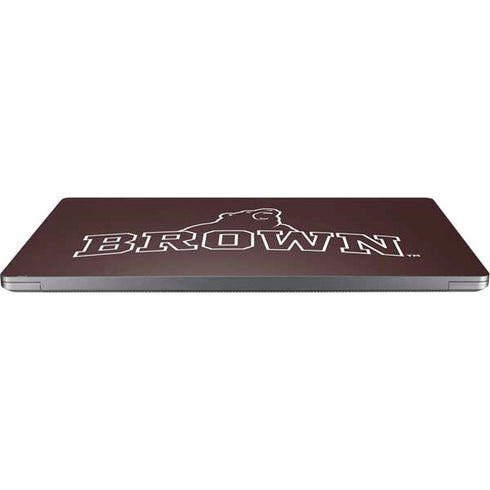 Brown University Outlined Universal Laptop 12in (9.8 x 6.8in) Skin
